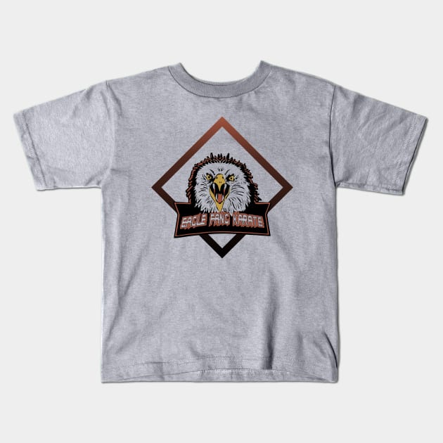 EAGLE FANG KARATE Kids T-Shirt by MufaArtsDesigns